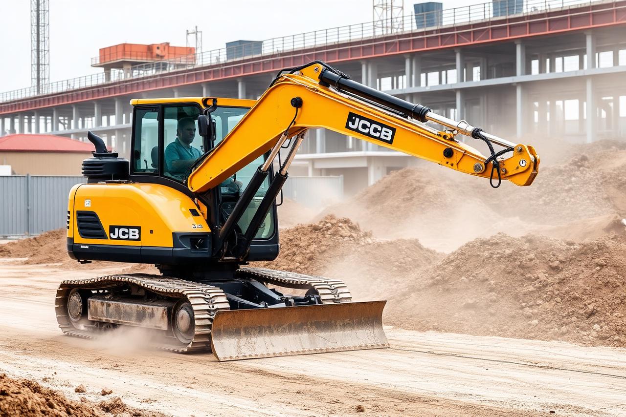 Buldoexcavator JCB